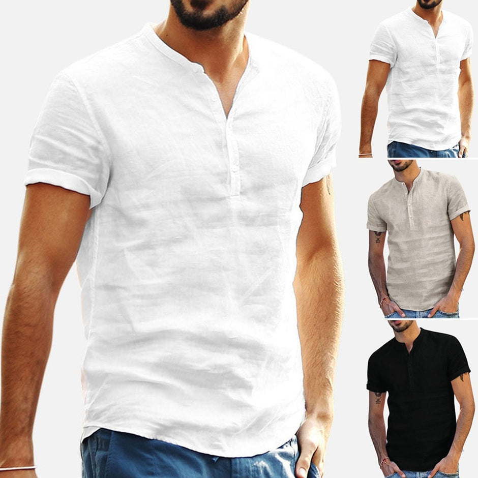 Men's Linen Shirts – Linen Shirts Canada 🍁